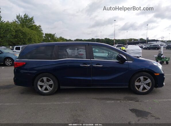5FNRL6H76KB133028 2019 HONDA ODYSSEY Blue Սալոնի 360 աստիճան տեսք