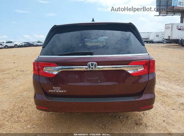 5FNRL6H76LB017247 2020 HONDA ODYSSEY Maroon 