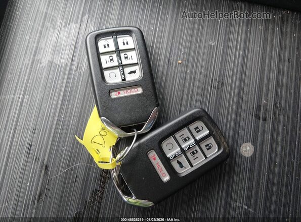 5FNRL6H76LB017247 2020 HONDA ODYSSEY Maroon Вид панелі приладів