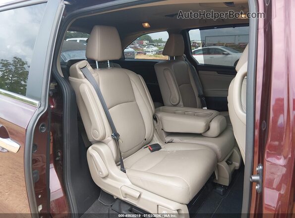 5FNRL6H76LB017247 2020 HONDA ODYSSEY Maroon Вид наклейки з VIN-кодом