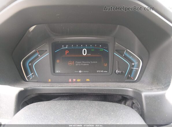 5FNRL6H76LB043816 2020 HONDA ODYSSEY Silver უკანა სავარძლების ხედი