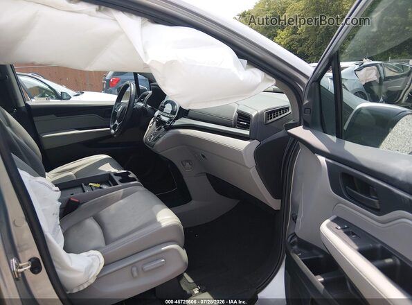 5FNRL6H76LB043816 2020 HONDA ODYSSEY Silver წინა სალონის ხედი