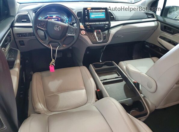 5FNRL6H76MB035152 2021 HONDA ODYSSEY Серебряный Вид панели приборов