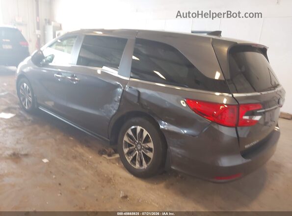 5FNRL6H76NB022502 2022 HONDA ODYSSEY Серый Задняя левая четверть