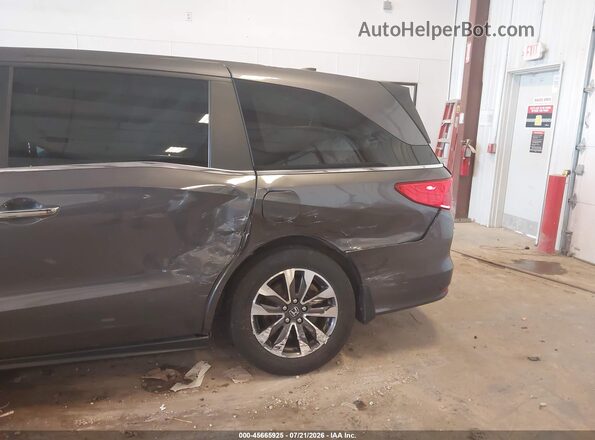 5FNRL6H76NB022502 2022 HONDA ODYSSEY Серый Вид спереди