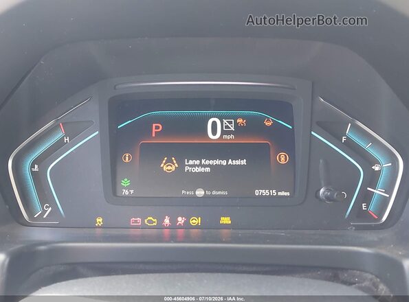 5FNRL6H76NB029479 2022 HONDA ODYSSEY Gray Vista de los asientos traseros