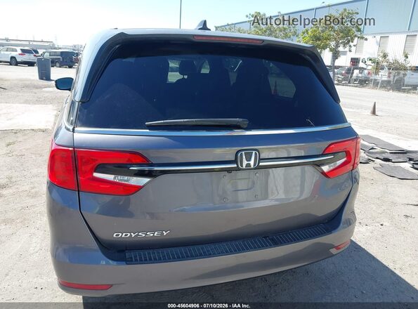 5FNRL6H76NB029479 2022 HONDA ODYSSEY Gray 