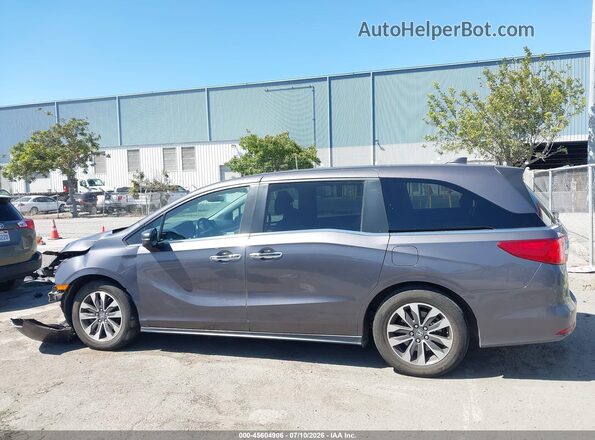 5FNRL6H76NB029479 2022 HONDA ODYSSEY Gray Vista interior de 360 grados