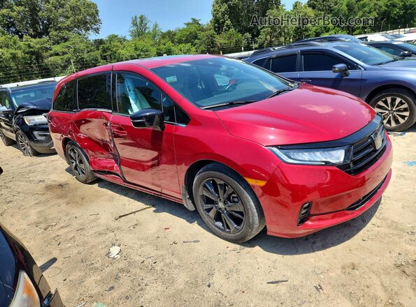 5FNRL6H76PB010854 2023 HONDA ODYSSEY Red Առջևի աջ