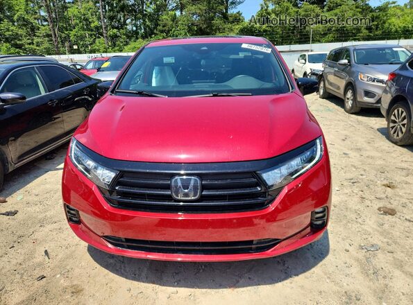 5FNRL6H76PB010854 2023 HONDA ODYSSEY Red Դիմացի տեսք