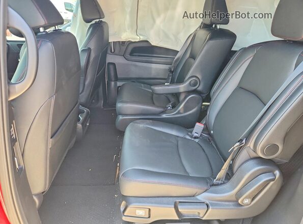 5FNRL6H76PB010854 2023 HONDA ODYSSEY Red Սալոնի հետևի տեսք