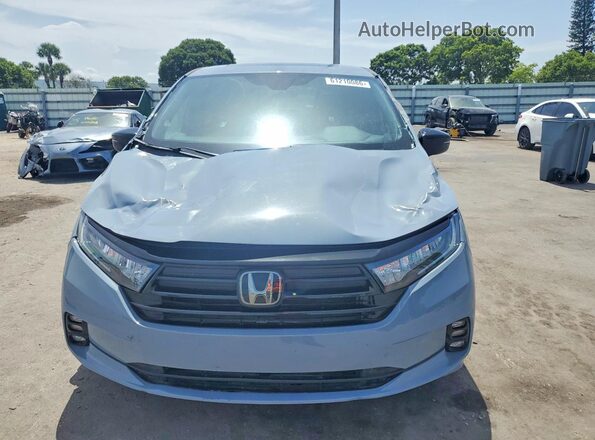 5FNRL6H76RB053402 2024 HONDA ODYSSEY Серый Вид спереди