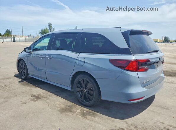 5FNRL6H76RB053402 2024 HONDA ODYSSEY Серый Задняя левая четверть