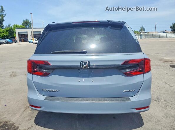 5FNRL6H76RB053402 2024 HONDA ODYSSEY Серый Вид сзади