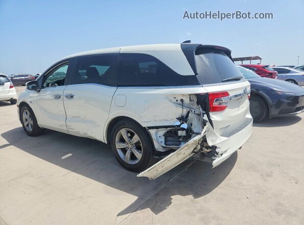5FNRL6H77JB022504 2018 HONDA ODYSSEY White Հետևի ձախ