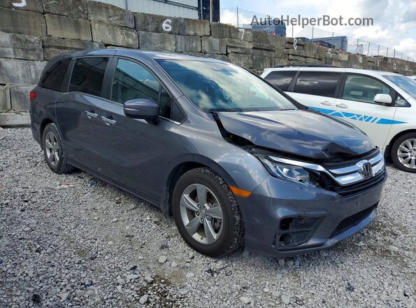 5FNRL6H77JB022566 2018 HONDA ODYSSEY Gray წინა მარჯვენა