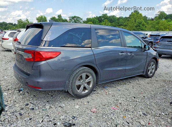 5FNRL6H77JB022566 2018 HONDA ODYSSEY Gray უკანა მარჯვენა