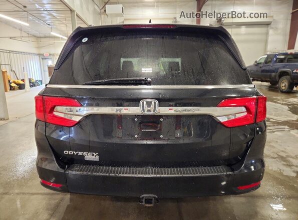 5FNRL6H77JB032241 2018 HONDA ODYSSEY Black Հետևի տեսք