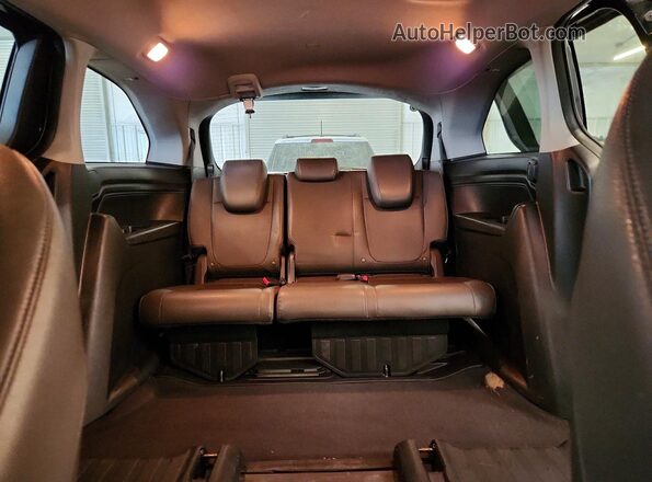 5FNRL6H77JB032241 2018 HONDA ODYSSEY Black Հետևի նստատեղերի տեսք