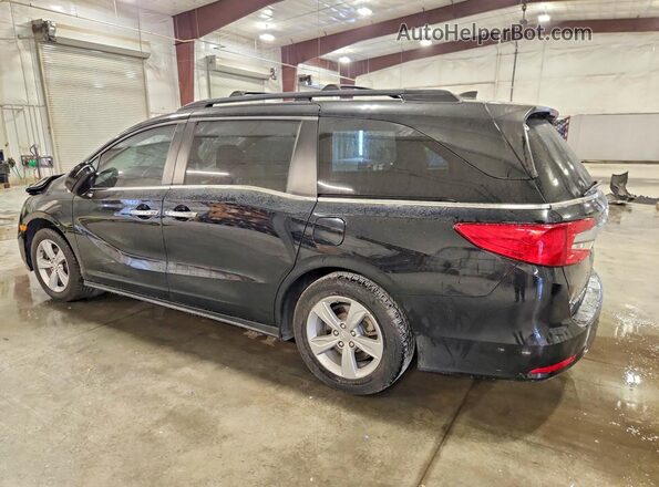 5FNRL6H77JB032241 2018 HONDA ODYSSEY Black Հետևի ձախ