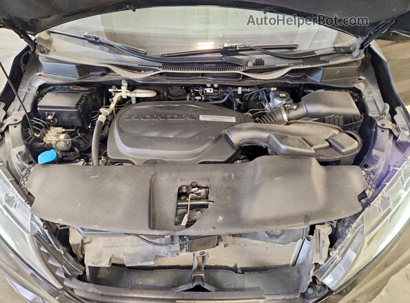 5FNRL6H77JB032241 2018 HONDA ODYSSEY Black Շարժիչի բաժամունքի տեսք