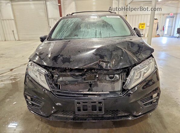 5FNRL6H77JB032241 2018 HONDA ODYSSEY Black Դիմացի տեսք