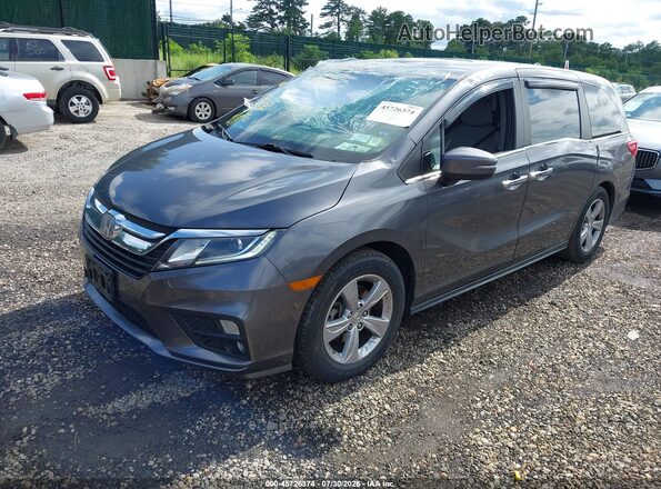 5FNRL6H77KB005865 2019 HONDA ODYSSEY Серый Передняя левая четверть