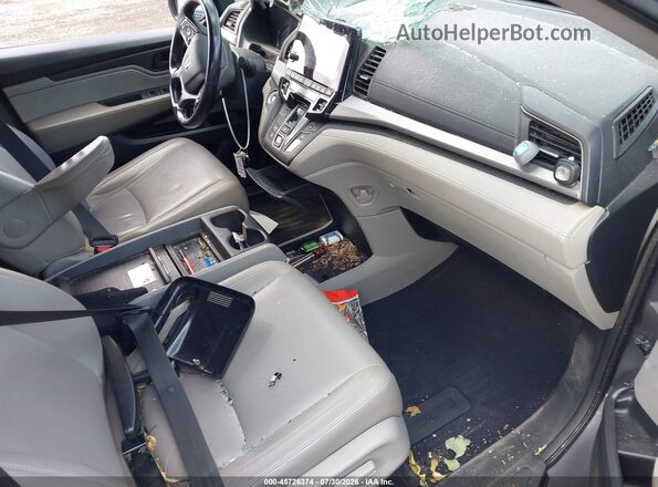 5FNRL6H77KB005865 2019 HONDA ODYSSEY Серый Вид салона спереди