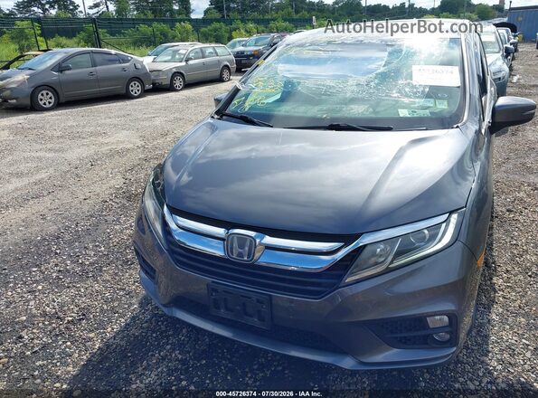 5FNRL6H77KB005865 2019 HONDA ODYSSEY Серый Вид щитка приборов