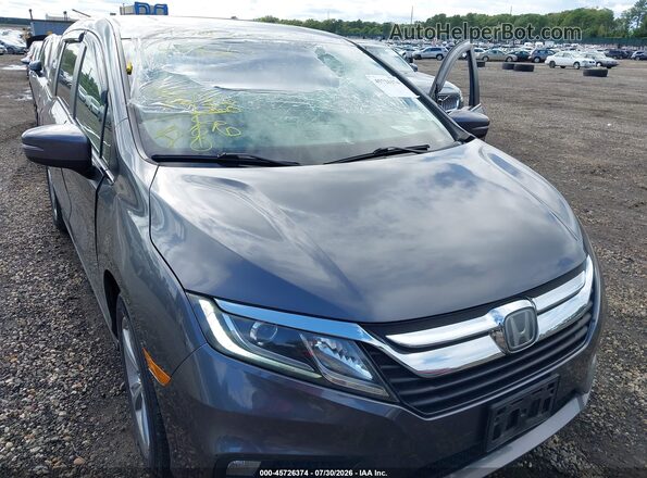 5FNRL6H77KB005865 2019 HONDA ODYSSEY Серый Вид спереди