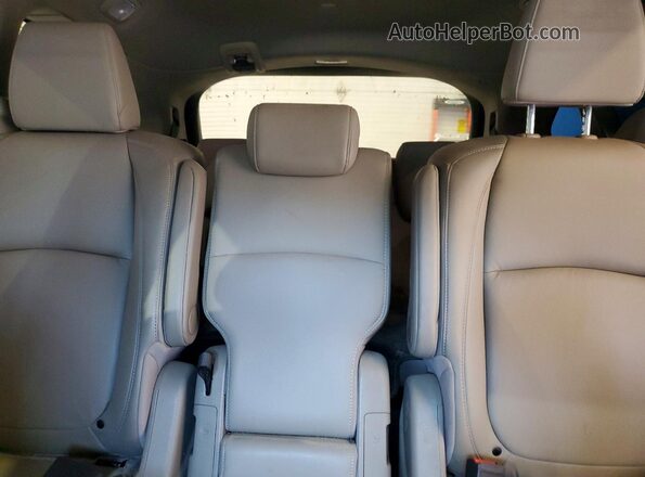 5FNRL6H77KB058811 2019 HONDA ODYSSEY Gray უკანა სავარძლების ხედი