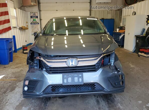 5FNRL6H77KB058811 2019 HONDA ODYSSEY Gray წინა ხედი