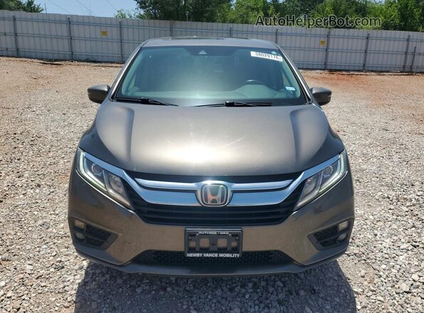 5FNRL6H77KB087239 2019 HONDA ODYSSEY Gray Front view