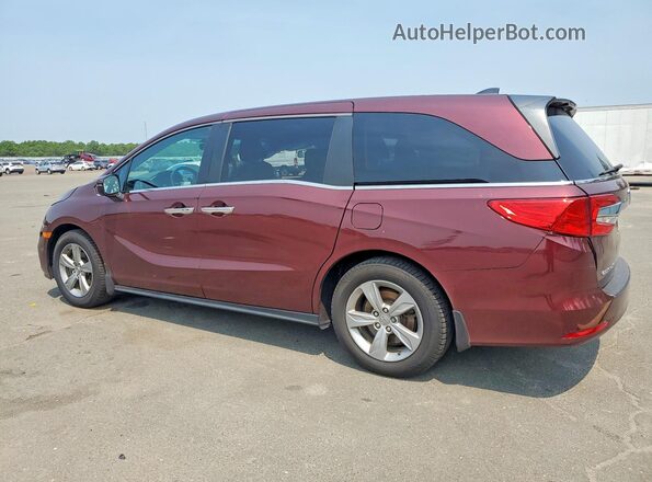 5FNRL6H77KB103231 2019 HONDA ODYSSEY Burgundy Задня ліва чверть