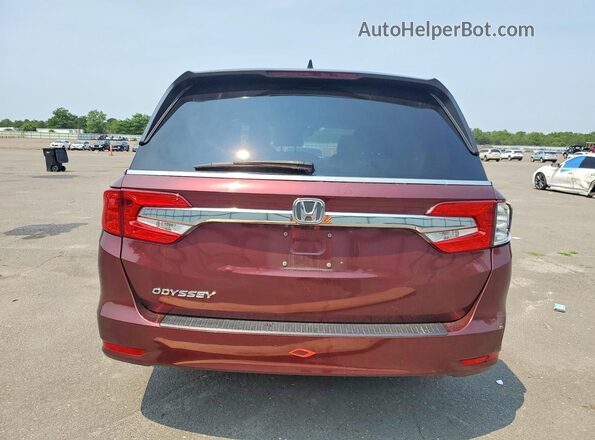 5FNRL6H77KB103231 2019 HONDA ODYSSEY Burgundy Вид ззаду