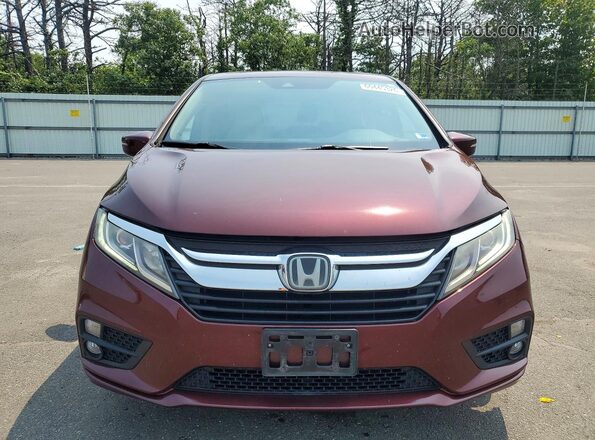 5FNRL6H77KB103231 2019 HONDA ODYSSEY Burgundy Вид спереду