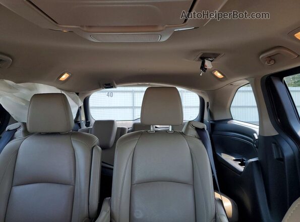 5FNRL6H77KB103231 2019 HONDA ODYSSEY Burgundy Вид задніх сидінь