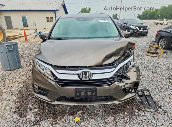 5FNRL6H77KB114360 2019 HONDA ODYSSEY Charcoal წინა ხედი