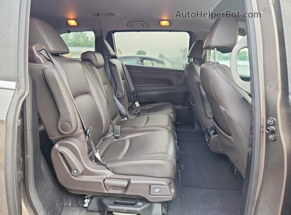 5FNRL6H77KB114360 2019 HONDA ODYSSEY Charcoal უკანა სალონის ხედი
