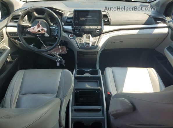 5FNRL6H77KB123768 2019 HONDA ODYSSEY Silver Առջևի վահանակի տեսք