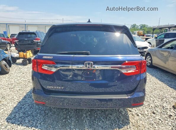 5FNRL6H77KB123768 2019 HONDA ODYSSEY Silver Հետևի տեսք