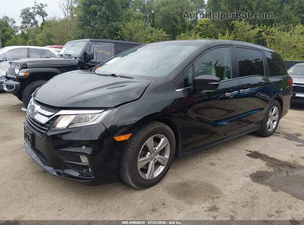 5FNRL6H77LB020058 2020 HONDA ODYSSEY Black Передня ліва чверть