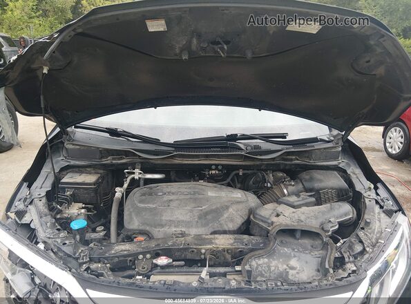 5FNRL6H77LB020058 2020 HONDA ODYSSEY Black Вид ззаду