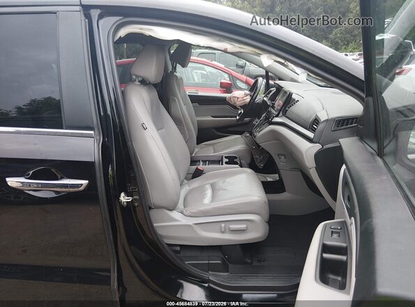5FNRL6H77LB020058 2020 HONDA ODYSSEY Black Вид салону спереду