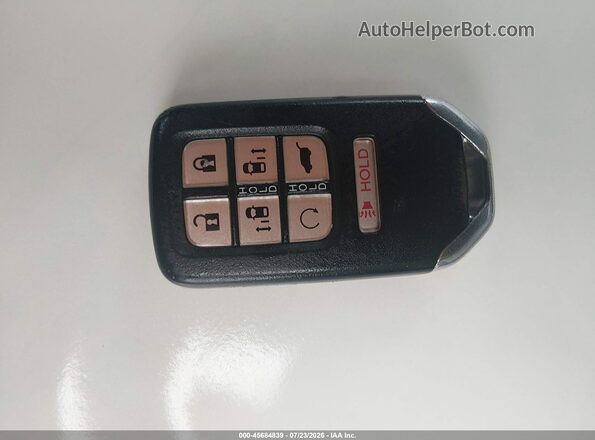 5FNRL6H77LB020058 2020 HONDA ODYSSEY Black Вид панелі приладів