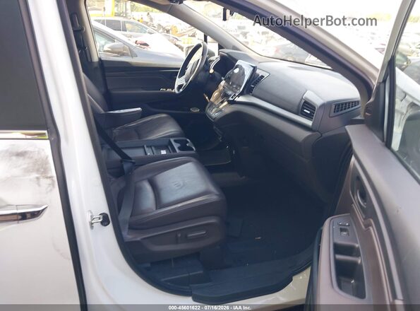 5FNRL6H77LB048264 2020 HONDA ODYSSEY Белый Вид салона спереди