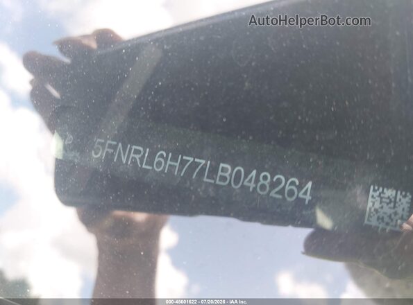 5FNRL6H77LB048264 2020 HONDA ODYSSEY Белый Вид подкапотного пространства