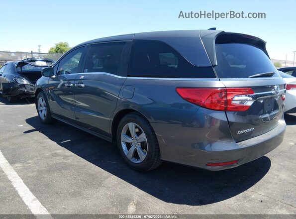 5FNRL6H77LB052413 2020 HONDA ODYSSEY Silver Trasero izquierdo
