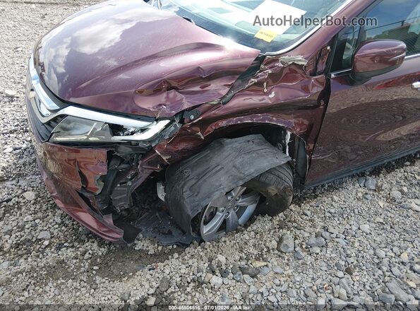 5FNRL6H77LB074203 2020 HONDA ODYSSEY Maroon Front view