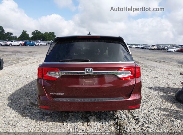 5FNRL6H77LB074203 2020 HONDA ODYSSEY Maroon 